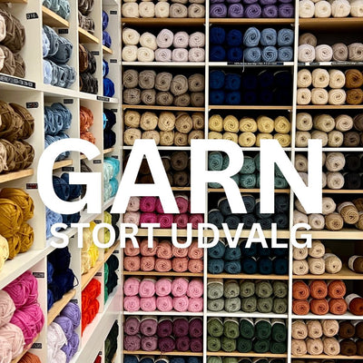 Garn til strik & hækling – uld & bomuld & mohair m.m.