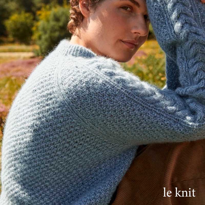 Siri sweater fra Le Knit (Opskrift i fysisk papirudgave) - KreStoffer