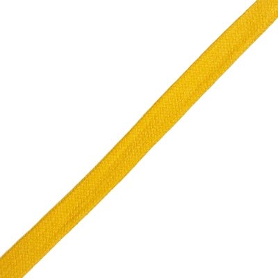 Fladt anorak bånd, gul - KreStoffer