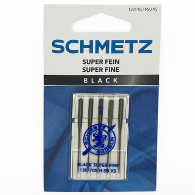 Schmetz black super fine nåle, 130/705 - KreStoffer