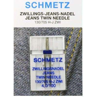 Schmetz Jeans-tvillingenål - KreStoffer