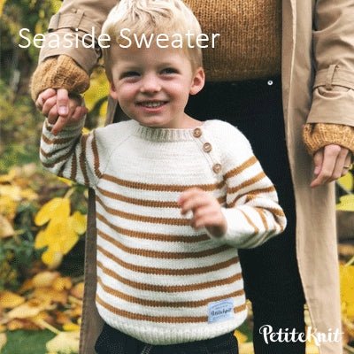 Seaside Sweater fra PetiteKnit (Opskrift i fysisk papirudgave) - KreStoffer