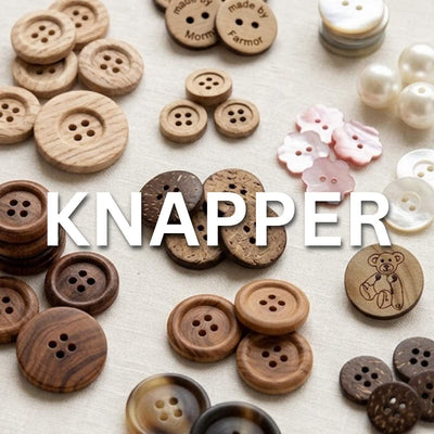 Knapper til kreative projekter