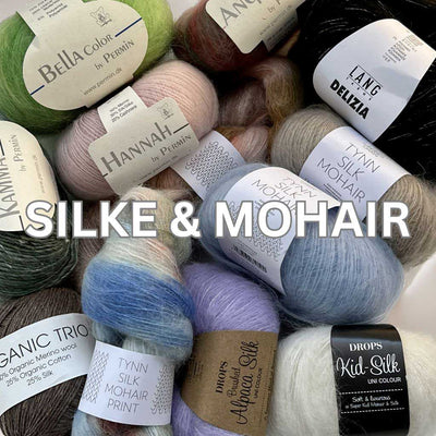 Garn - Silke & Mohair - KreStoffer