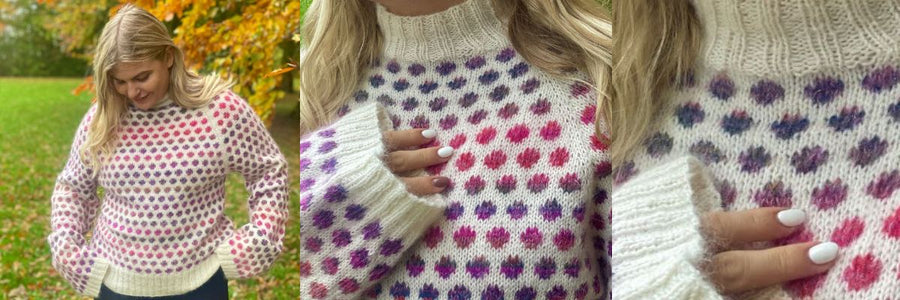 Garn til Prik Sweater fra Knitting For Olive