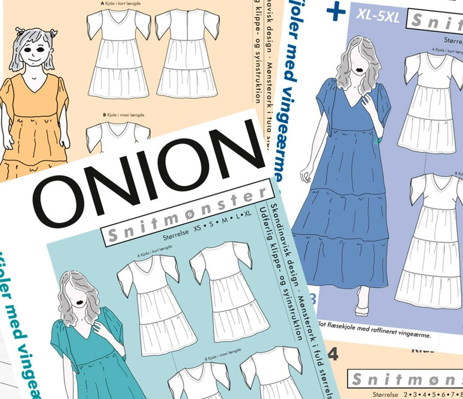 Snitmønstre - Onion