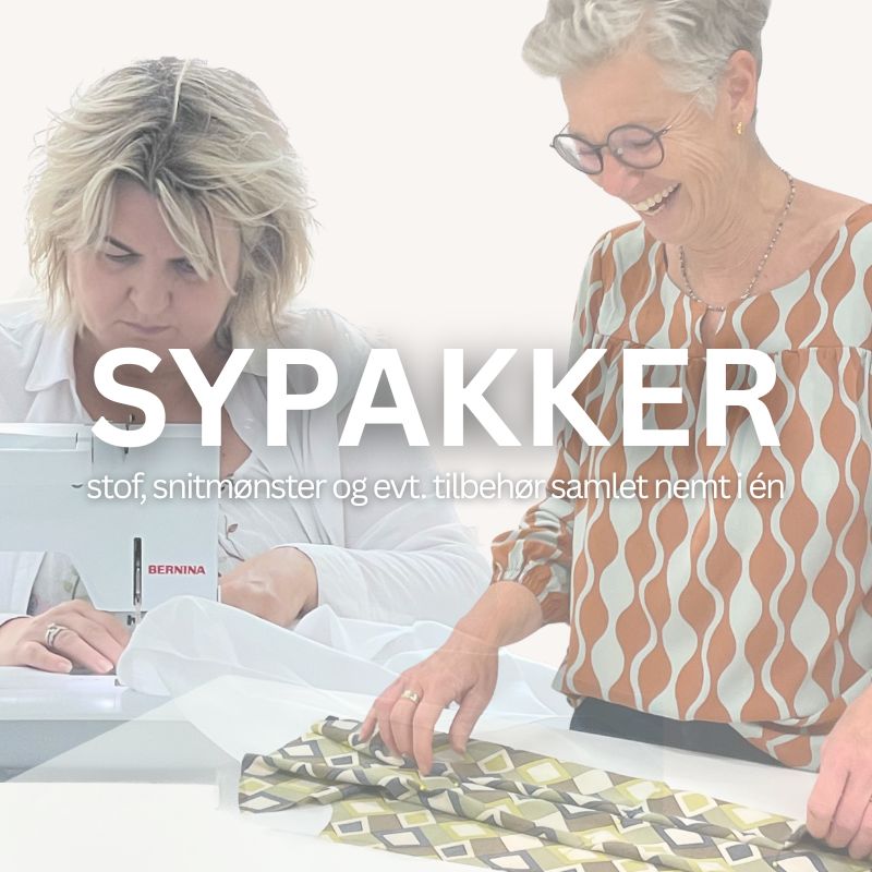 Sypakker inkl. stof og snitmønster