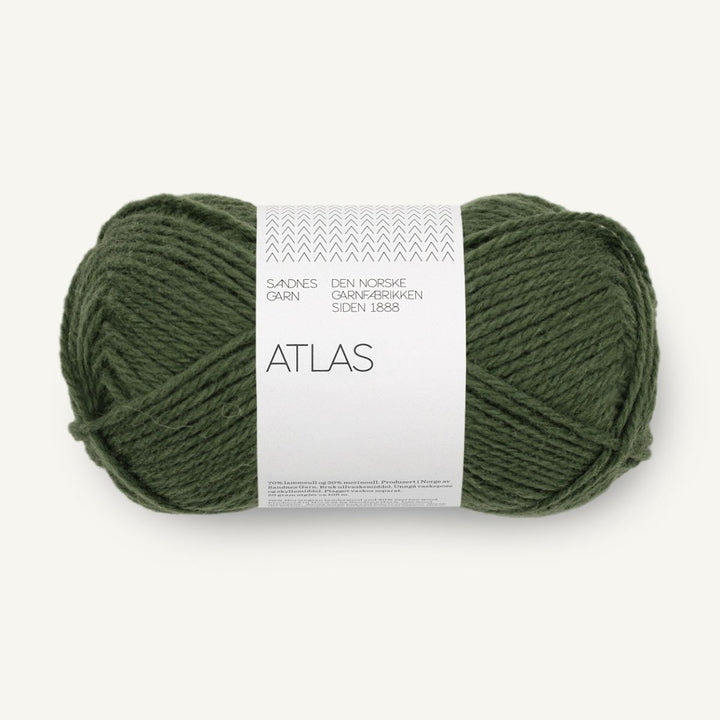 Atlas garn fra Sandnes Garn Dark forest green