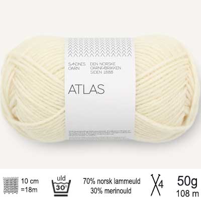 Atlas garn fra Sandnes Garn