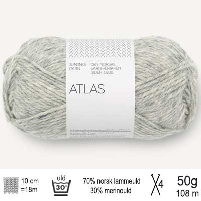 Atlas garn fra Sandnes Garn