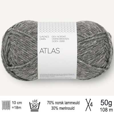 Atlas garn fra Sandnes Garn