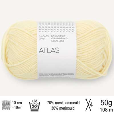 Atlas garn fra Sandnes Garn