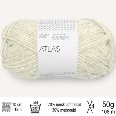 Atlas garn fra Sandnes Garn