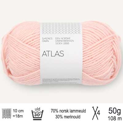 Atlas garn fra Sandnes Garn