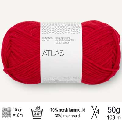 Atlas garn fra Sandnes Garn