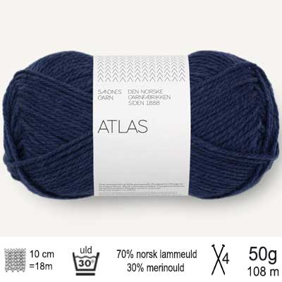 Atlas garn fra Sandnes Garn