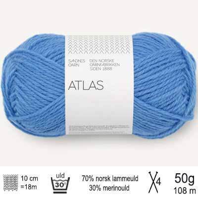 Atlas garn fra Sandnes Garn