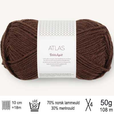 Hannah Sweater O-Neck fra PetiteKnit (Opskrift i fysisk papirudgave)
