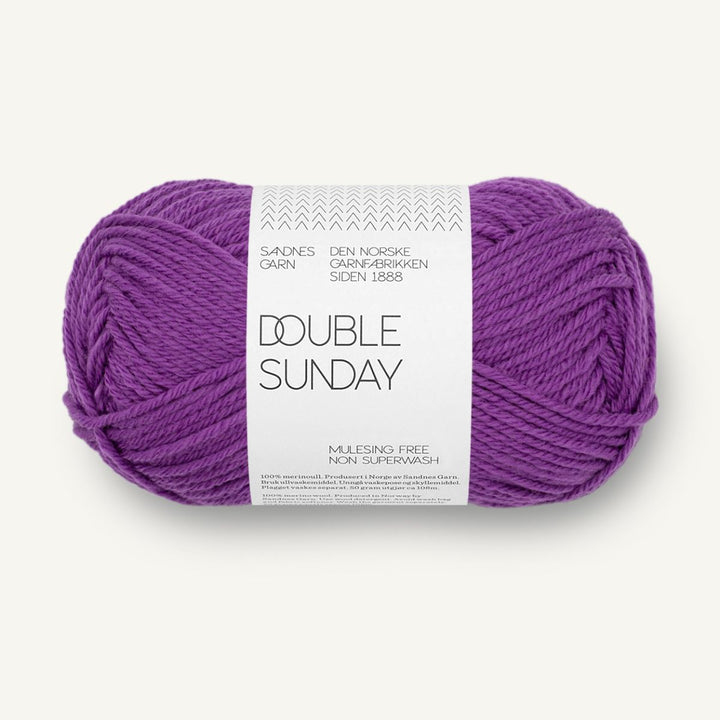 Double Sunday garn fra Sandnes Garn Plum