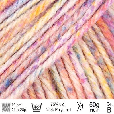 Drops Fiesta garn Eventyr print