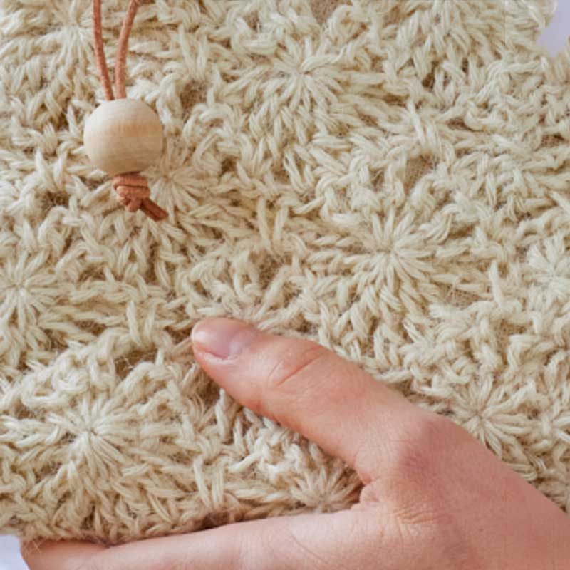 Hæklet clutch fra Permin (digital opskrift)