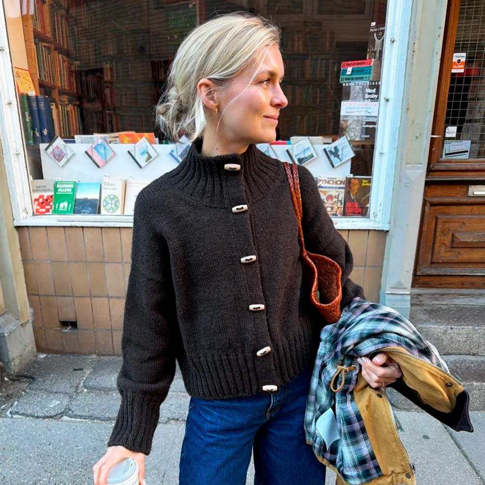 Strikkekit Hannah Jacket fra PetiteKnit i Atlas garn
