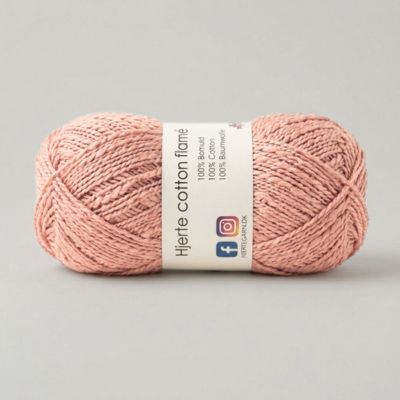 Hjerte Cotton Flamé garn farve 1208 fra Hjertegarn