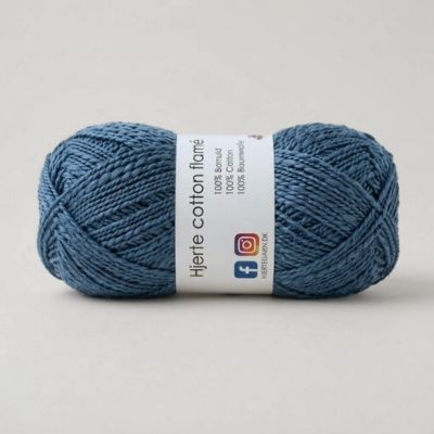 Hjerte Cotton Flamé garn farve 4020 fra Hjertegarn