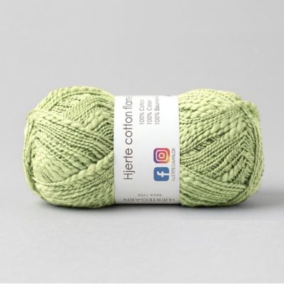 Hjerte Cotton Flame garn farve 7093 fra Hjertegarn