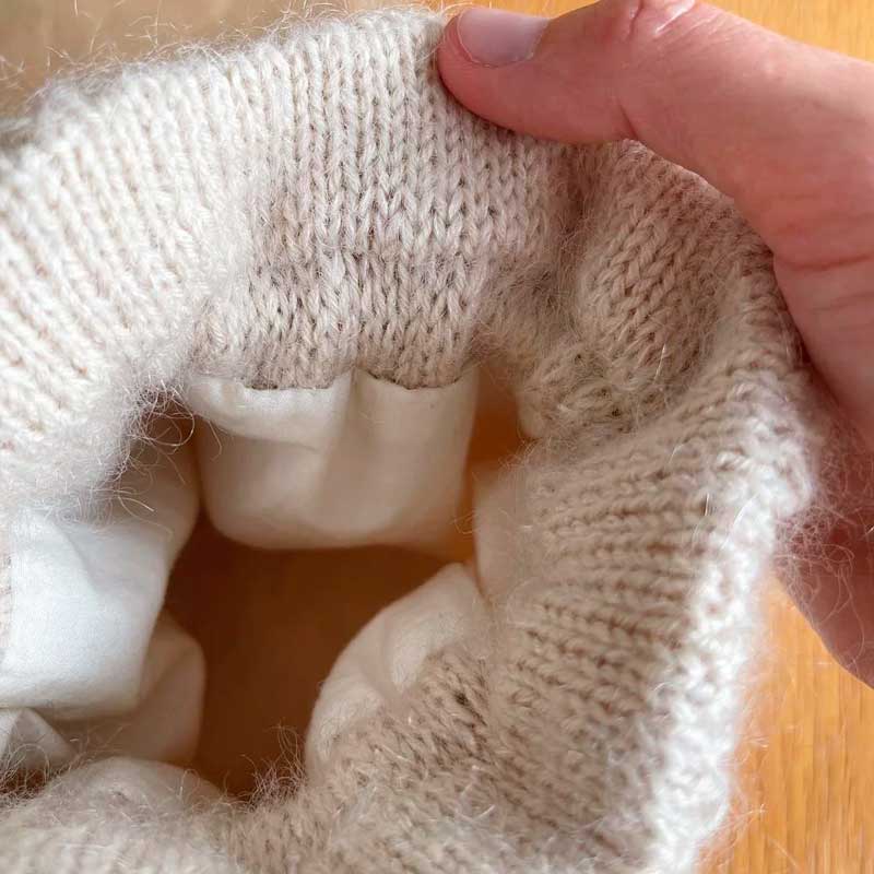Honey Bucket Bag fra PetiteKnit (Opskrift i fysisk papirudgave)