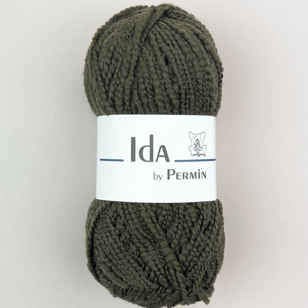 Ida garn fra Permin Grangrøn