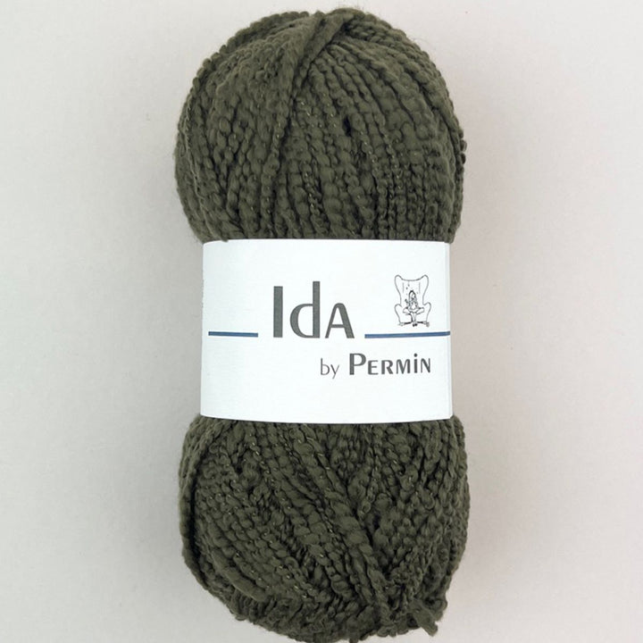 Ida garn fra Permin Grangrøn