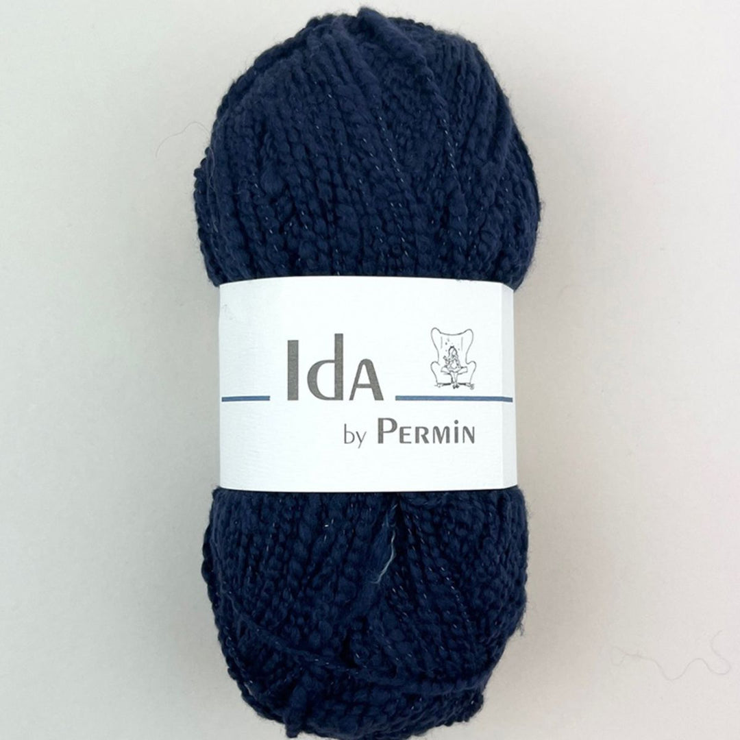Ida garn fra Permin Marineblå