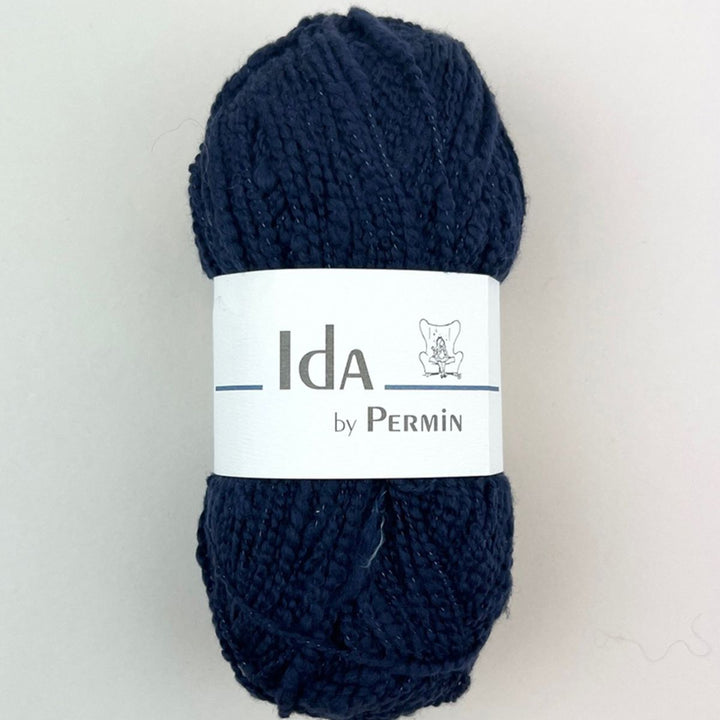 Ida garn fra Permin Marineblå