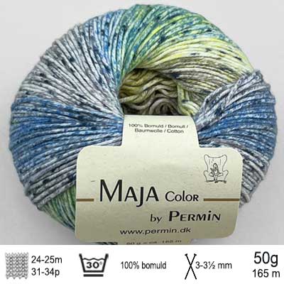Maja Color garn fra Permin Forår i luften