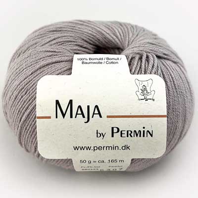 Maja garn fra Permin Mauve