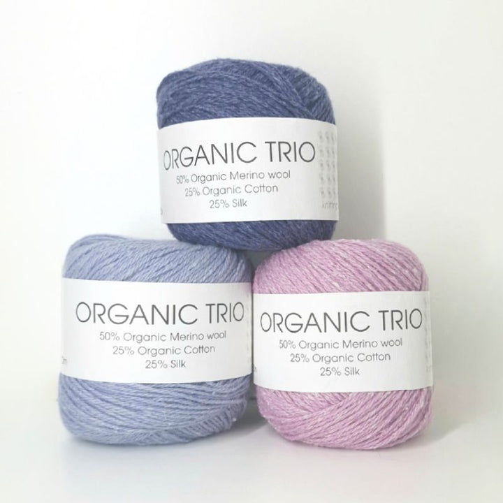 Organic Trio garn fra Hjertegarn