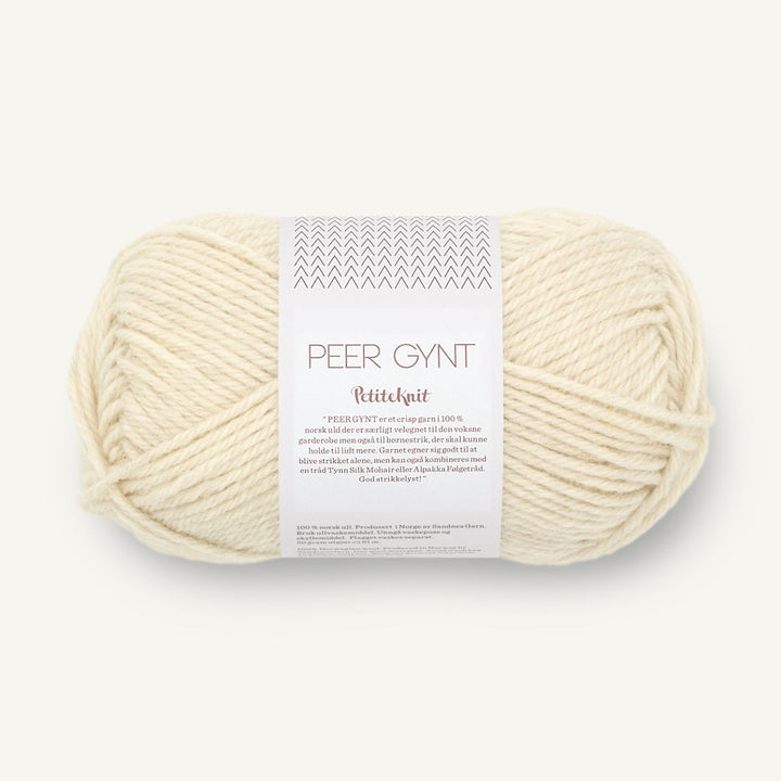 Peer Gynt garn fra Sandnes Garn Milk melange - PetiteKnit