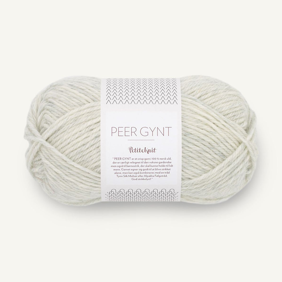 Peer Gynt garn fra Sandnes Garn Ash melange - PetiteKnit