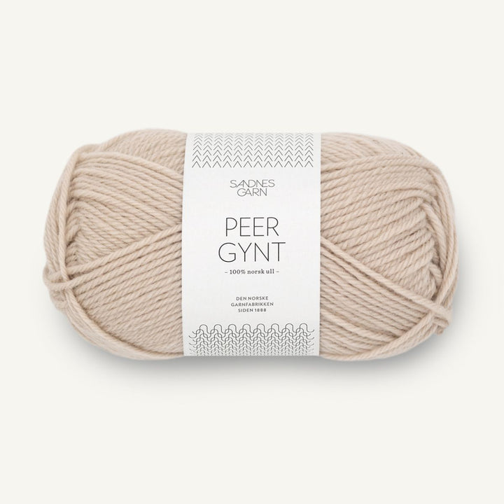 Peer Gynt garn fra Sandnes Garn Marsipan