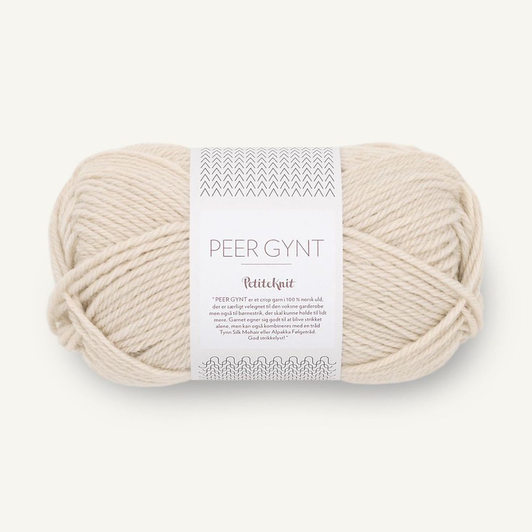 Peer Gynt garn fra Sandnes Garn Almond - PetiteKnit