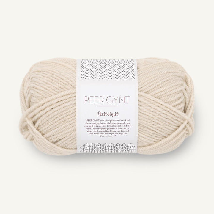 Peer Gynt garn fra Sandnes Garn Almond - PetiteKnit