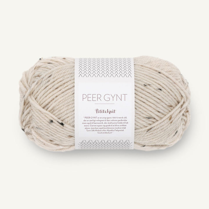 Peer Gynt garn fra Sandnes Garn Almond Tweed - PetiteKnit