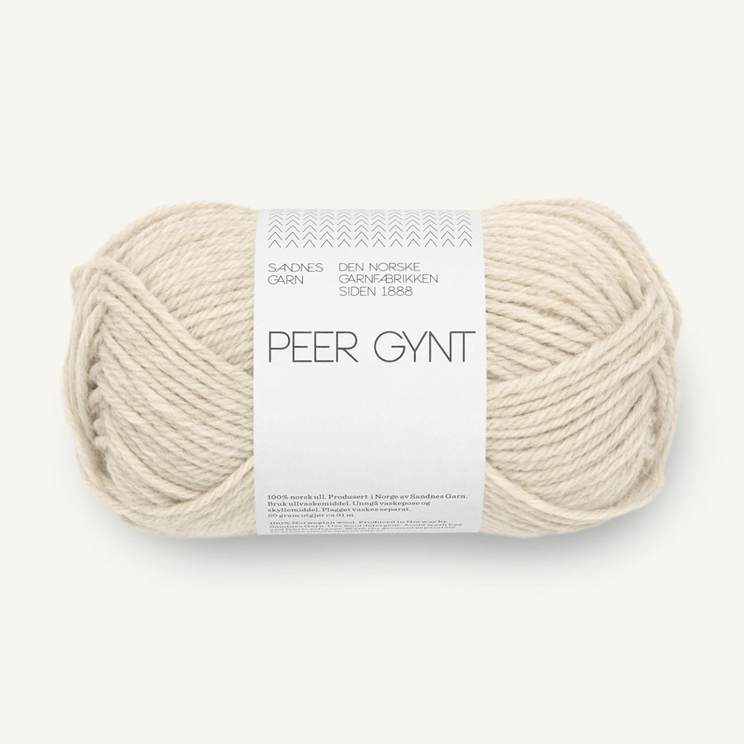 Peer Gynt garn fra Sandnes Garn Naturmeleret