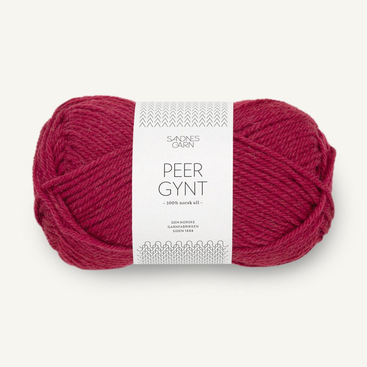 Peer Gynt garn fra Sandnes Garn Rumba red