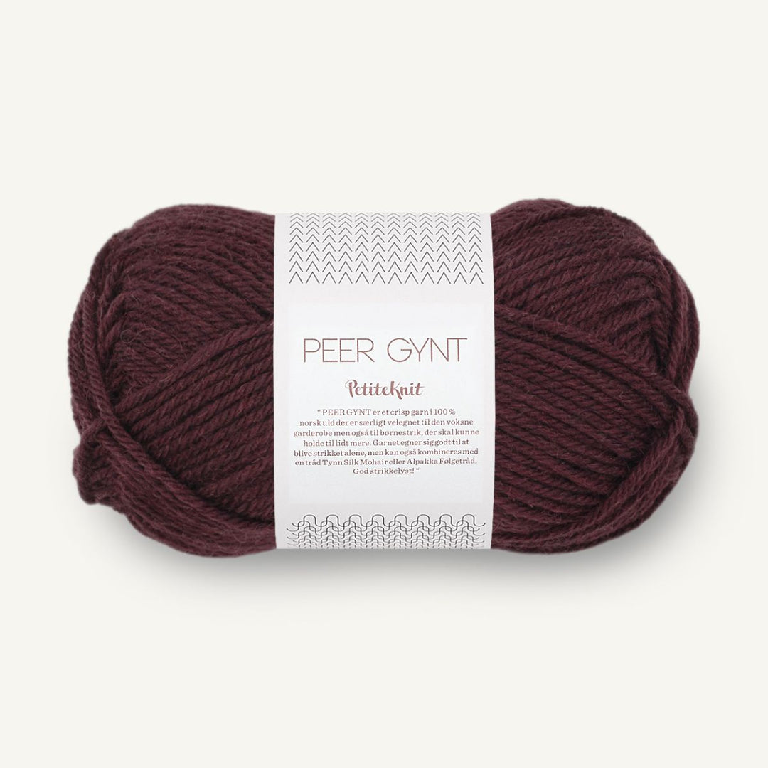 Peer Gynt garn fra Sandnes Garn Velvet fig PetiteKnit