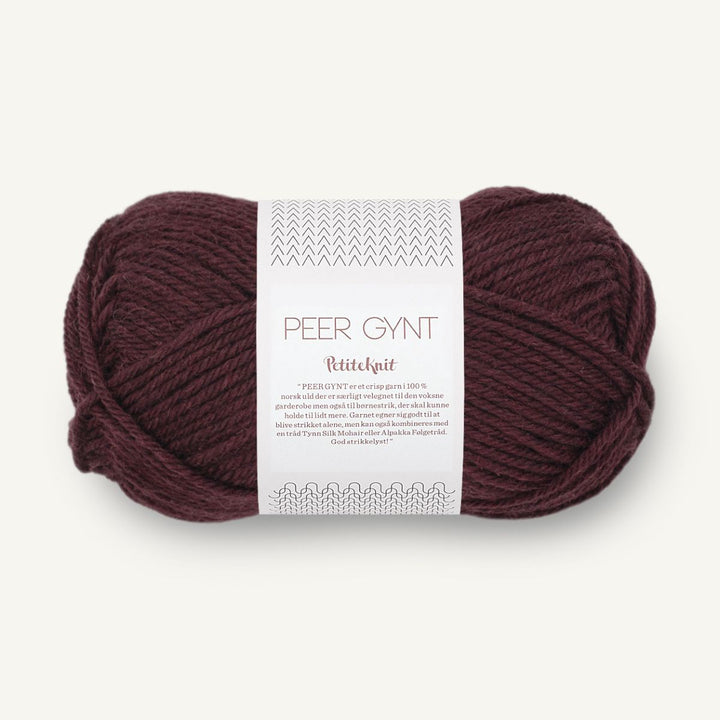 Peer Gynt garn fra Sandnes Garn Velvet fig PetiteKnit