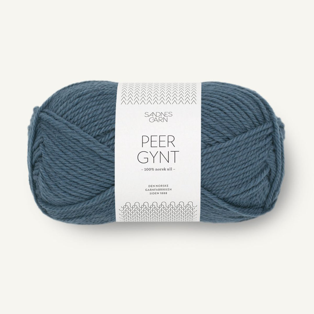 Peer Gynt garn fra Sandnes Garn Blågrå