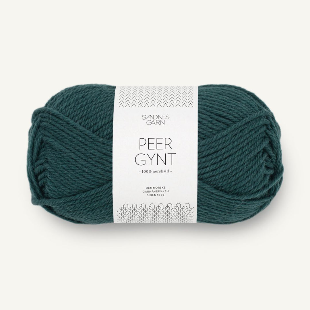 Peer Gynt garn fra Sandnes Garn Dyb petrol