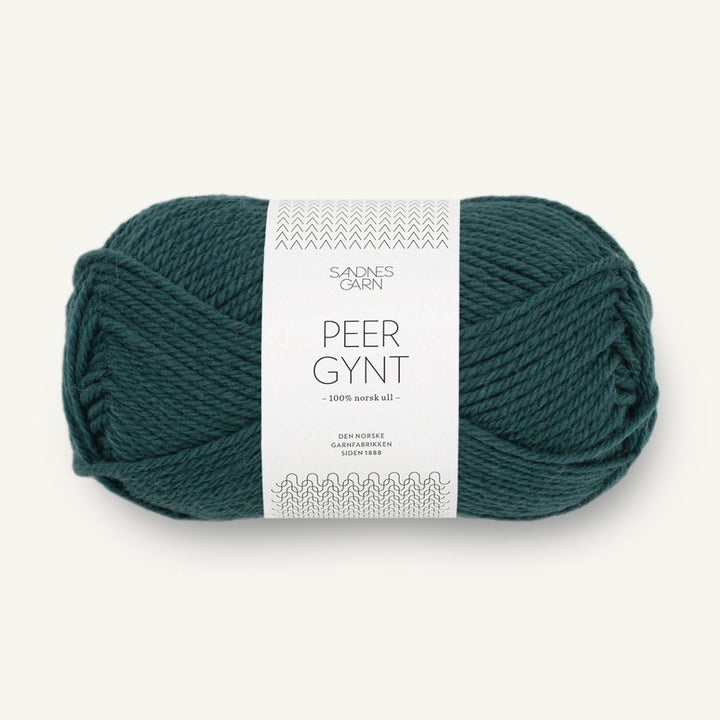 Peer Gynt garn fra Sandnes Garn Dyb petrol